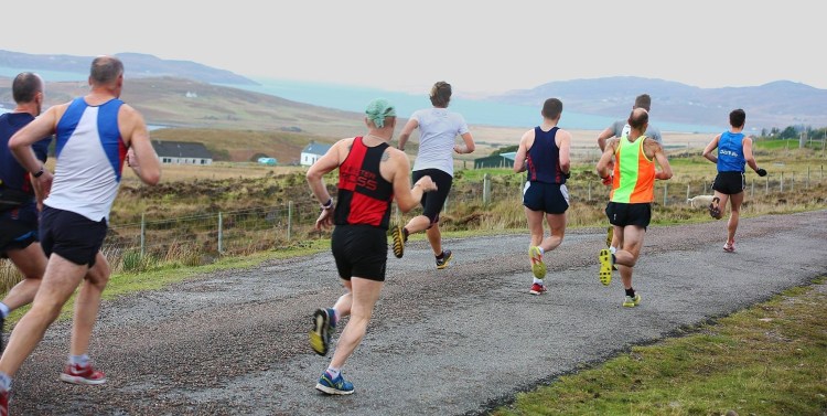 Getting in to their stride.